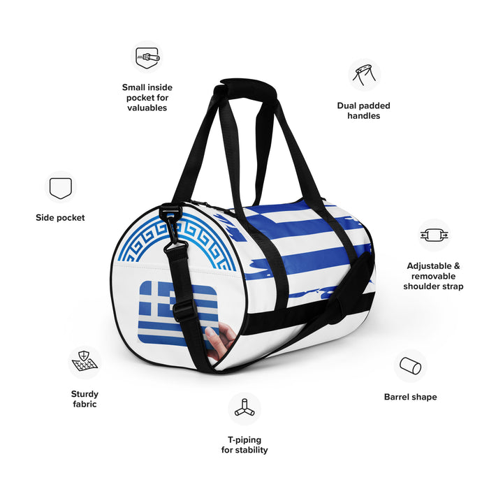 All-over print gym bag